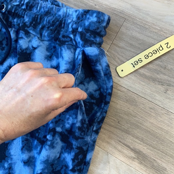 Robert Louis top & pant 2 pc set tie dye print size XL - Picture 13 of 17